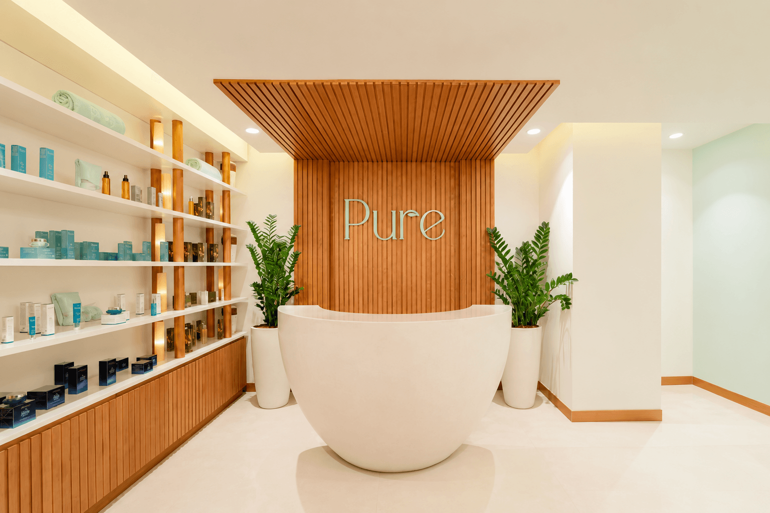 Pure Spa Reception